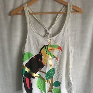 Graphic tank top